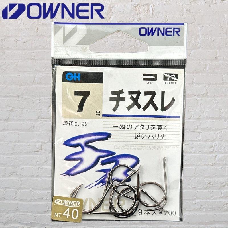 (鴻海釣具企業社)《OWNER》￥200チヌスレ 魚鉤 烏鰡鈎 無倒鈎 龍蝦鈎 戰鬥池 池釣 (尺寸內詳)-細節圖9