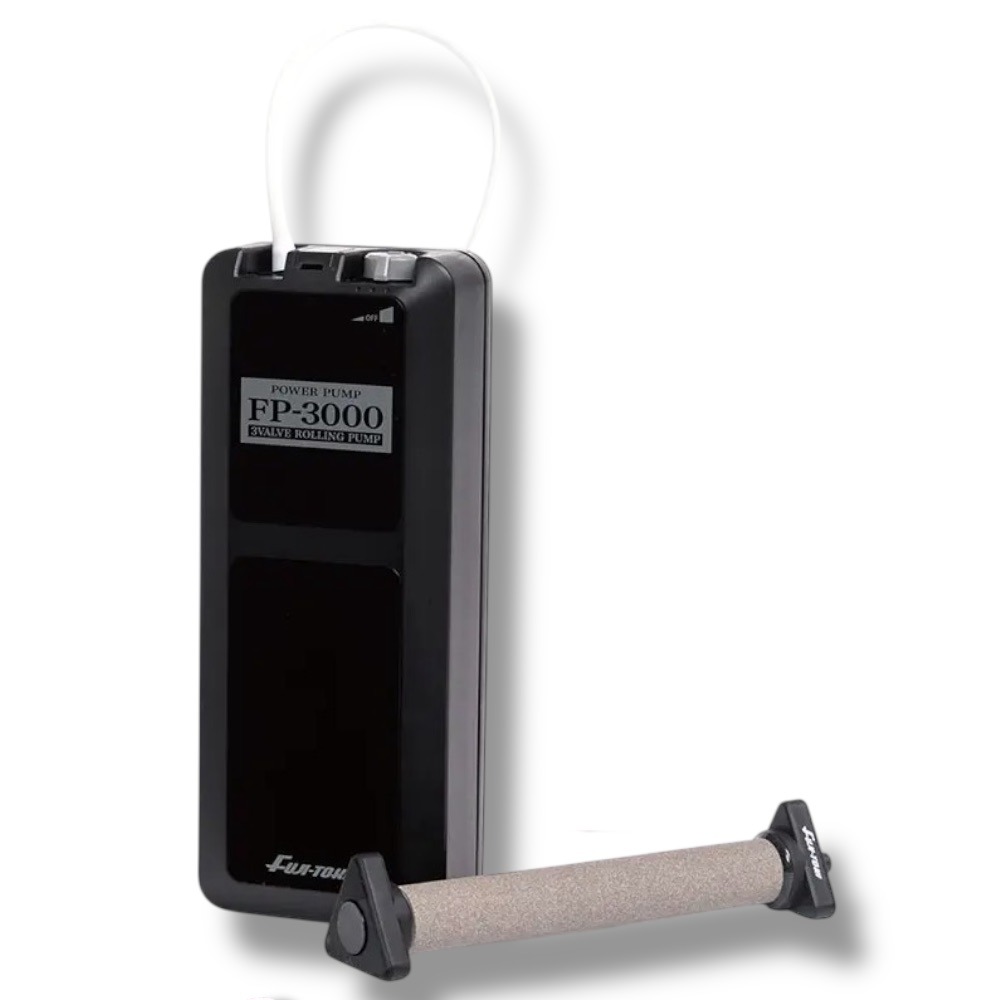 中壢鴻海釣具【FUJI-TOKI】FP-3000 打氣幫浦 打氧機 打氧器 FP-3000專用氣泡石-細節圖3