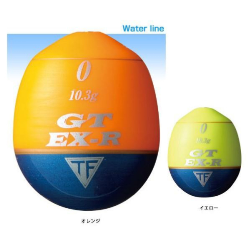 鴻海釣具企業社《TSURIKEN-釣研》GT EX-R (橘) 全泳層 中通阿波