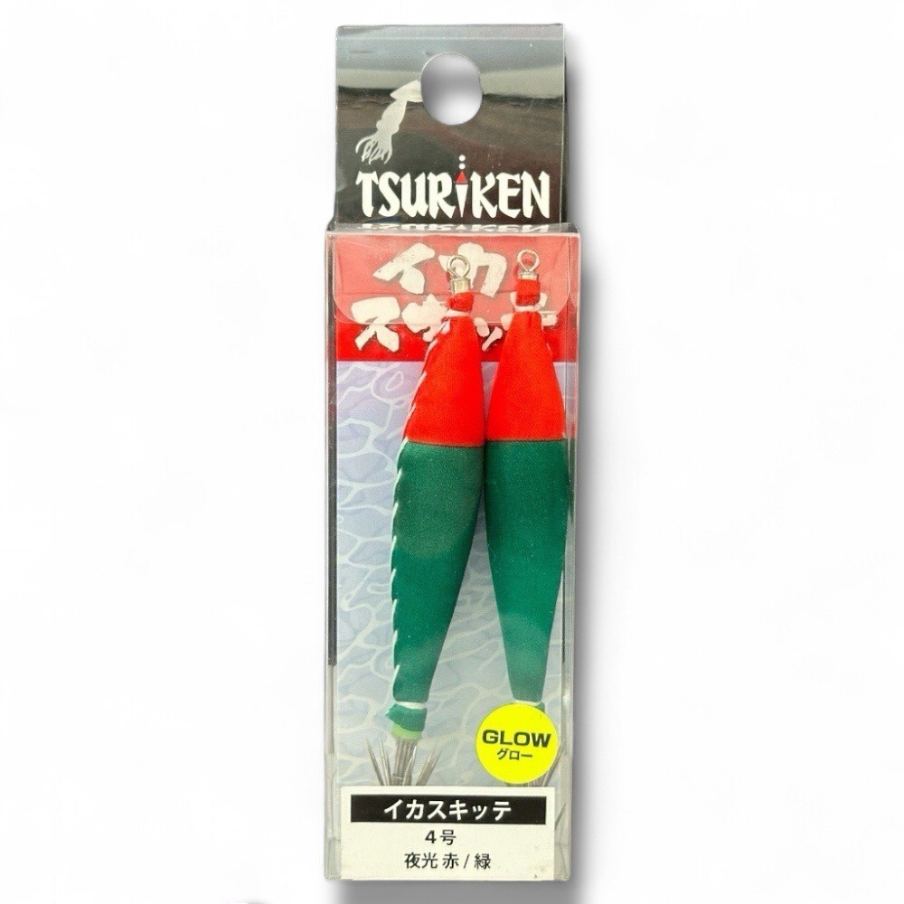 紅海釣具企業社《TSURIKEN 釣研》布卷 透抽布捲 船釣透抽 軟絲 イカスキッテ 4号透抽布捲-2入 24年新色-規格圖10