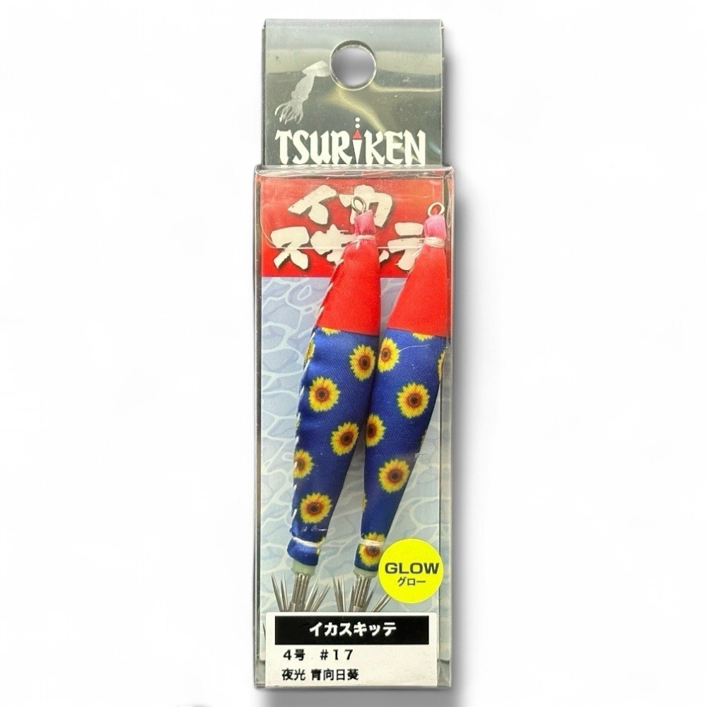 紅海釣具企業社《TSURIKEN 釣研》布卷 透抽布捲 船釣透抽 軟絲 イカスキッテ 4号透抽布捲-2入 24年新色-規格圖10