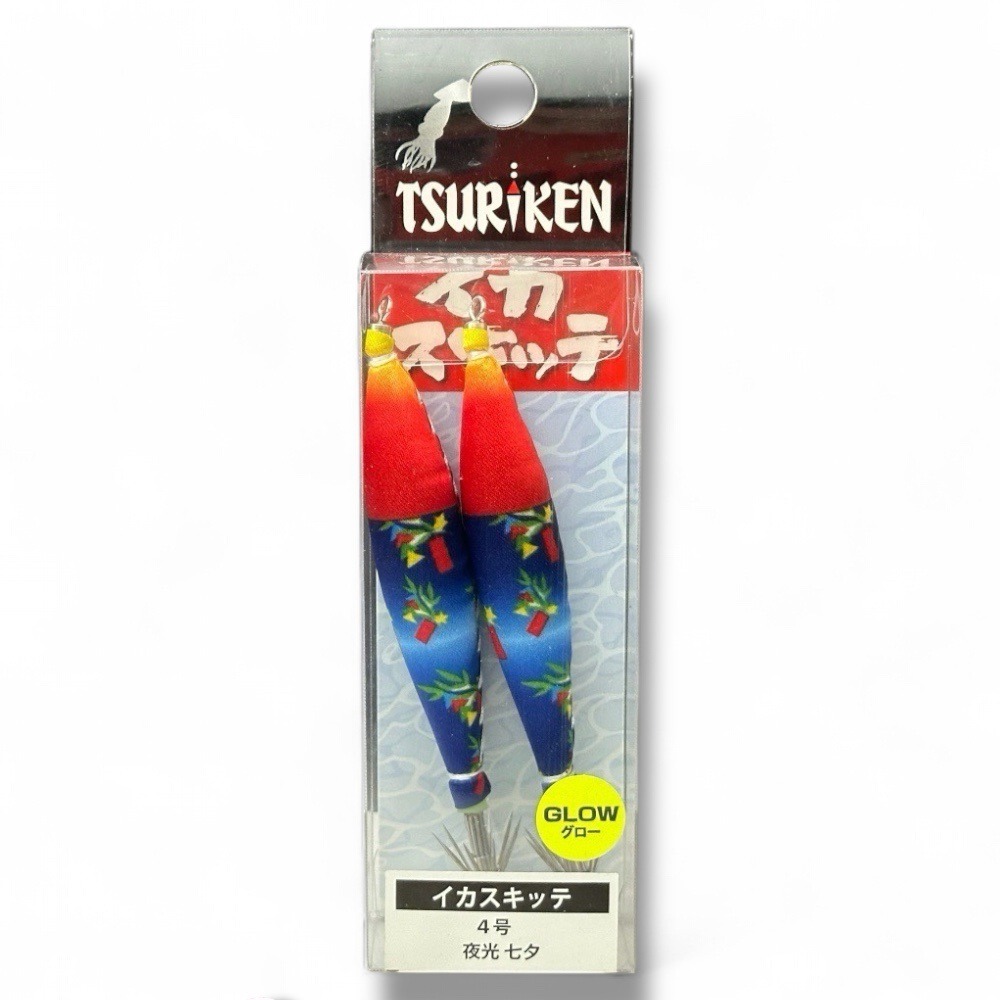 紅海釣具企業社《TSURIKEN 釣研》布卷 透抽布捲 船釣透抽 軟絲 イカスキッテ 4号透抽布捲-2入 24年新色-規格圖10