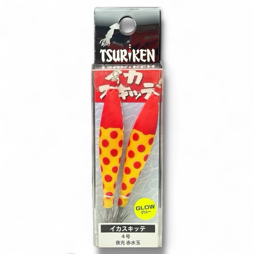 紅海釣具企業社《TSURIKEN 釣研》布卷 透抽布捲 船釣透抽 軟絲 イカスキッテ 4号透抽布捲-2入 24年新色-規格圖10