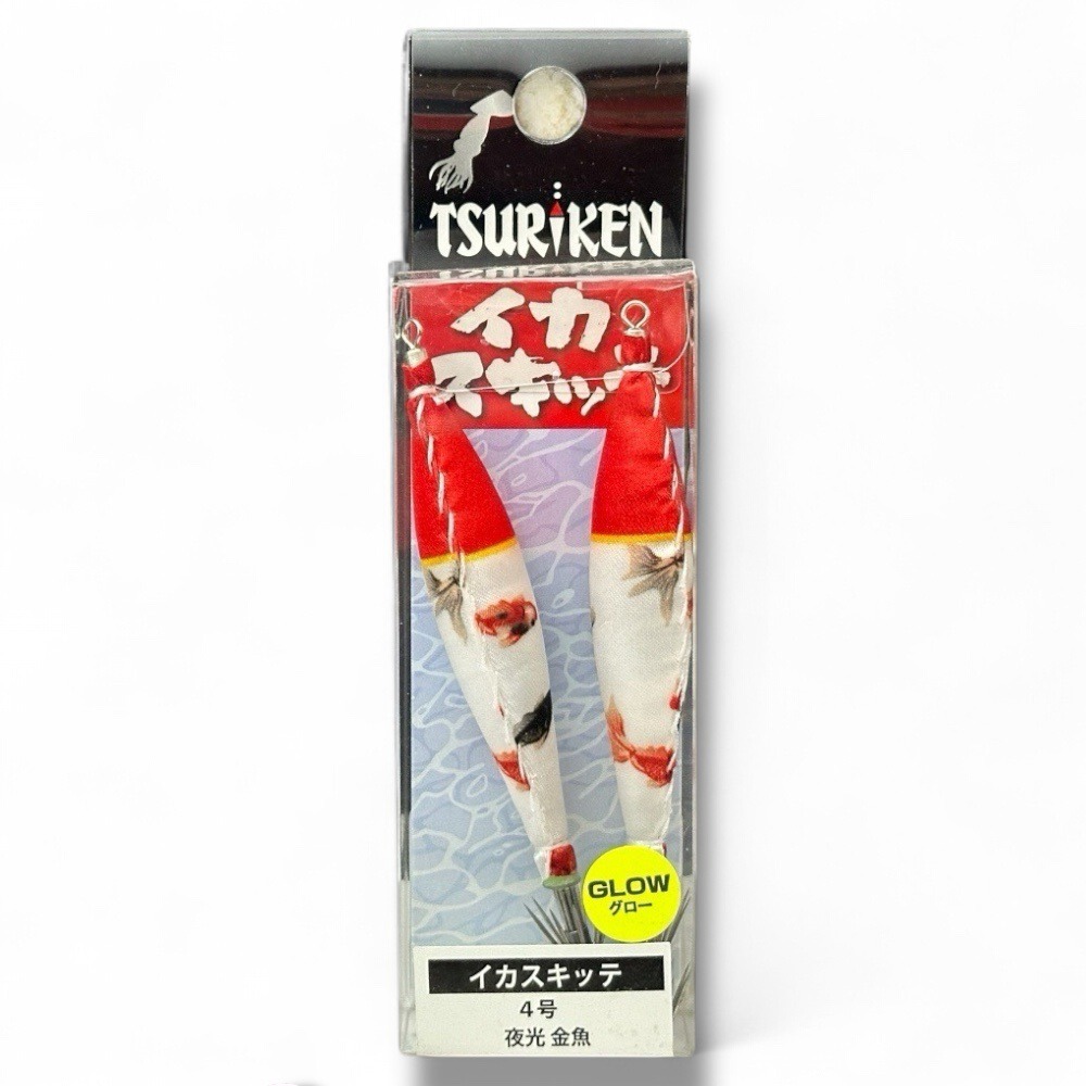 紅海釣具企業社《TSURIKEN 釣研》布卷 透抽布捲 船釣透抽 軟絲 イカスキッテ 4号透抽布捲-2入 24年新色-規格圖10