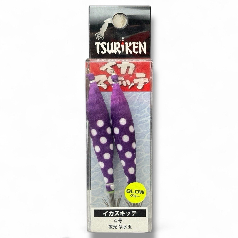 紅海釣具企業社《TSURIKEN 釣研》布卷 透抽布捲 船釣透抽 軟絲 イカスキッテ 4号透抽布捲-2入 24年新色-規格圖10