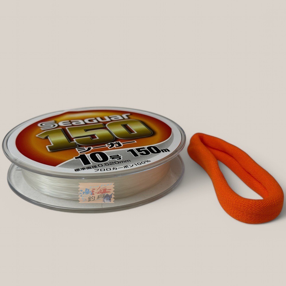 紅海釣具企業社【Seaguar】新漁業 150M FLUOROCARBON 漁業用線 碳纖線 卡夢線 透明盒改紙盒-細節圖2