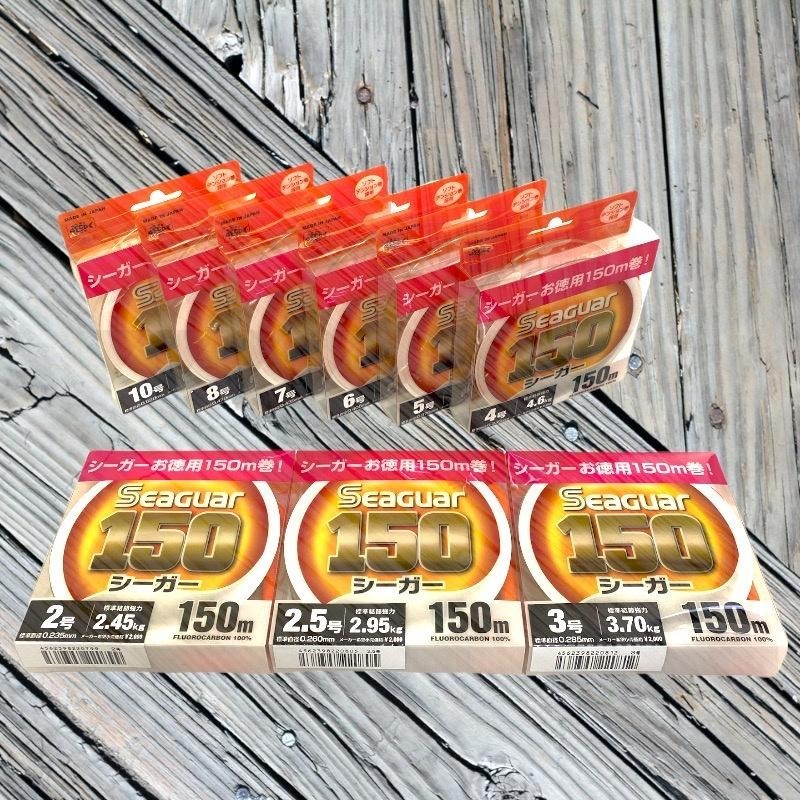 中壢鴻海釣具《Seaguar》新Seaguar 漁業 150M FLUOROCARBON 漁業用線 碳纖線 卡夢線