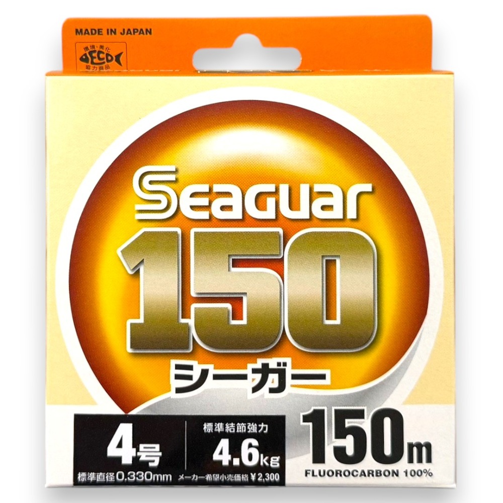 紅海釣具企業社【Seaguar】新漁業 150M FLUOROCARBON 漁業用線 碳纖線 卡夢線 透明盒改紙盒-規格圖11