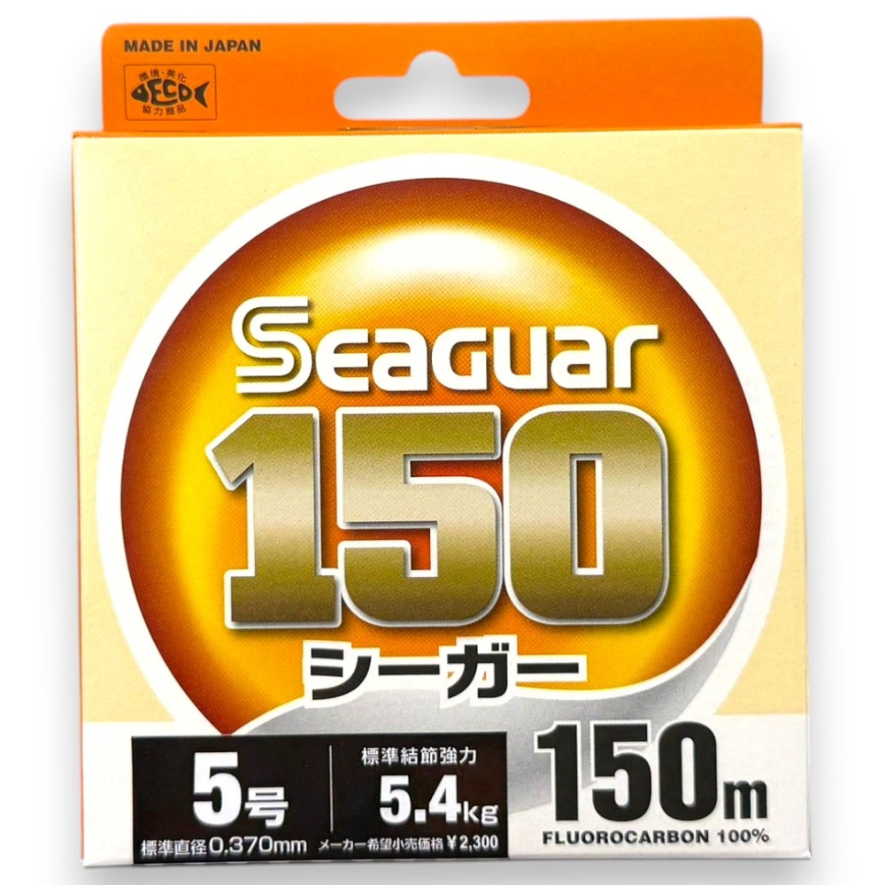 紅海釣具企業社【Seaguar】新漁業 150M FLUOROCARBON 漁業用線 碳纖線 卡夢線 透明盒改紙盒-規格圖11