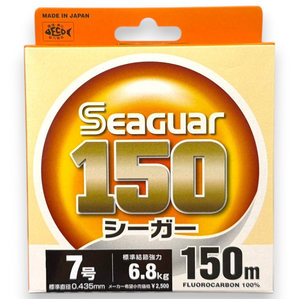 紅海釣具企業社【Seaguar】新漁業 150M FLUOROCARBON 漁業用線 碳纖線 卡夢線 透明盒改紙盒-規格圖11