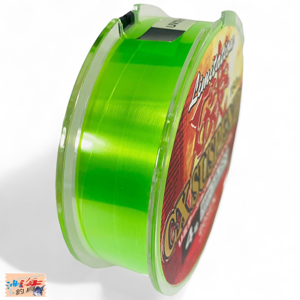 紅海釣具企業社【GOSEN】磯 CX SUSPEND 磯釣母線 150M 尼龍線 半沉浮 螢光綠-細節圖7
