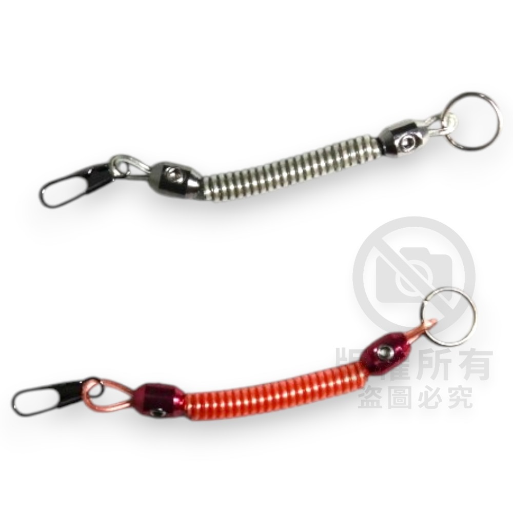 中壢紅海釣具【YOU-SHI】伸縮小物扣繩 伸縮扣 失手繩-細節圖3