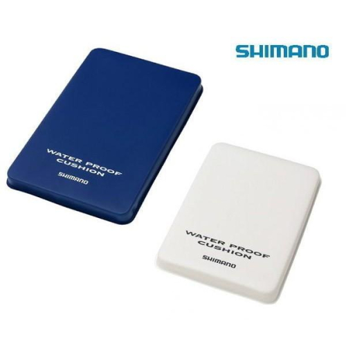 鴻海釣具企業社《SHIMANO》ZB-051G 冰箱坐墊 (白色 藍色 ) #SS #S #M
