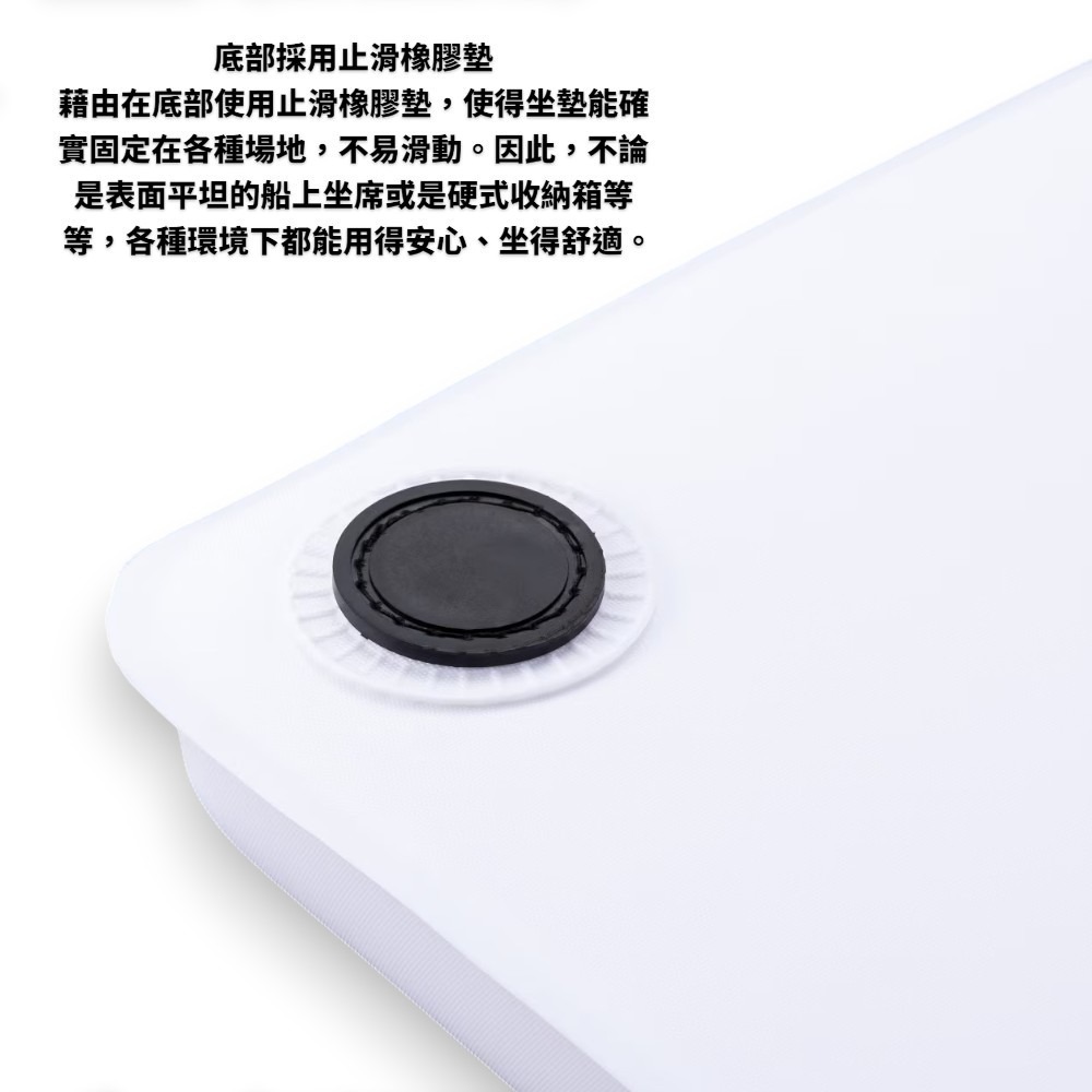 中壢紅海釣具【SHIMANO】ZB-051G 冰箱坐墊 (黑色 白色 藍色 ) #SS #S #M-細節圖4