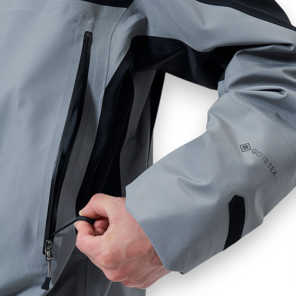 中壢紅海釣具【DAIWA】DR-1125J GORE-TEX  三層布料黑色防雨釣魚外套  (25年秋磯款)-細節圖8