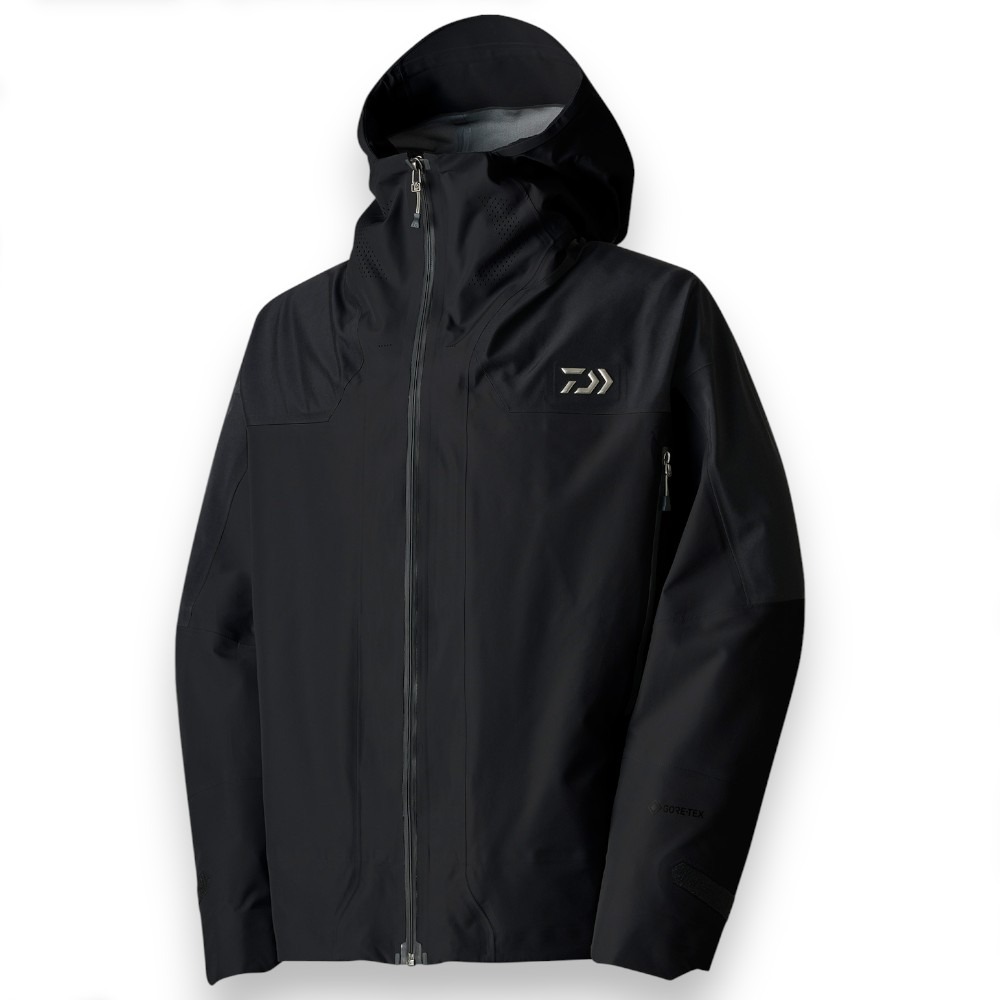 中壢紅海釣具【DAIWA】DR-1125J GORE-TEX  三層布料黑色防雨釣魚外套  (25年秋磯款)-規格圖11