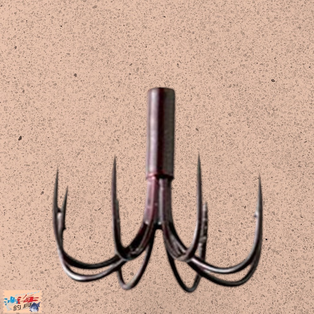 紅海釣具企業社《YAMASHITA》 泳ガ針遊動 軟絲鉤   L / LL 軟絲活餌挫鉤-細節圖3