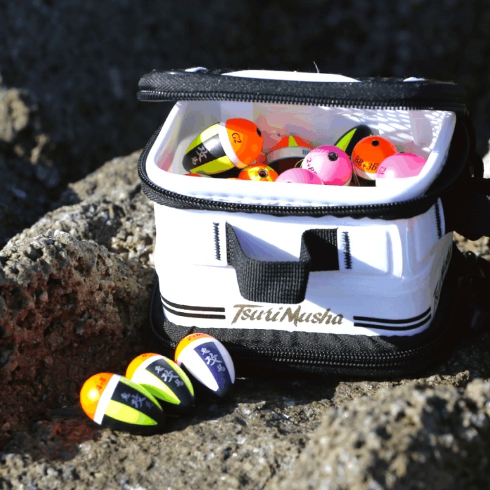 中壢紅海釣具【TSuriMusha】釣武者 白色釣具收納盒 置物盒 阿波袋-細節圖3