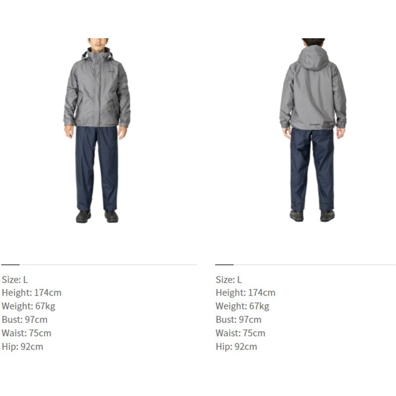 鴻海釣具企業社《SHIMANO》 RA-027Q 便宜 雨衣套裝 釣魚套裝防水套裝-細節圖9