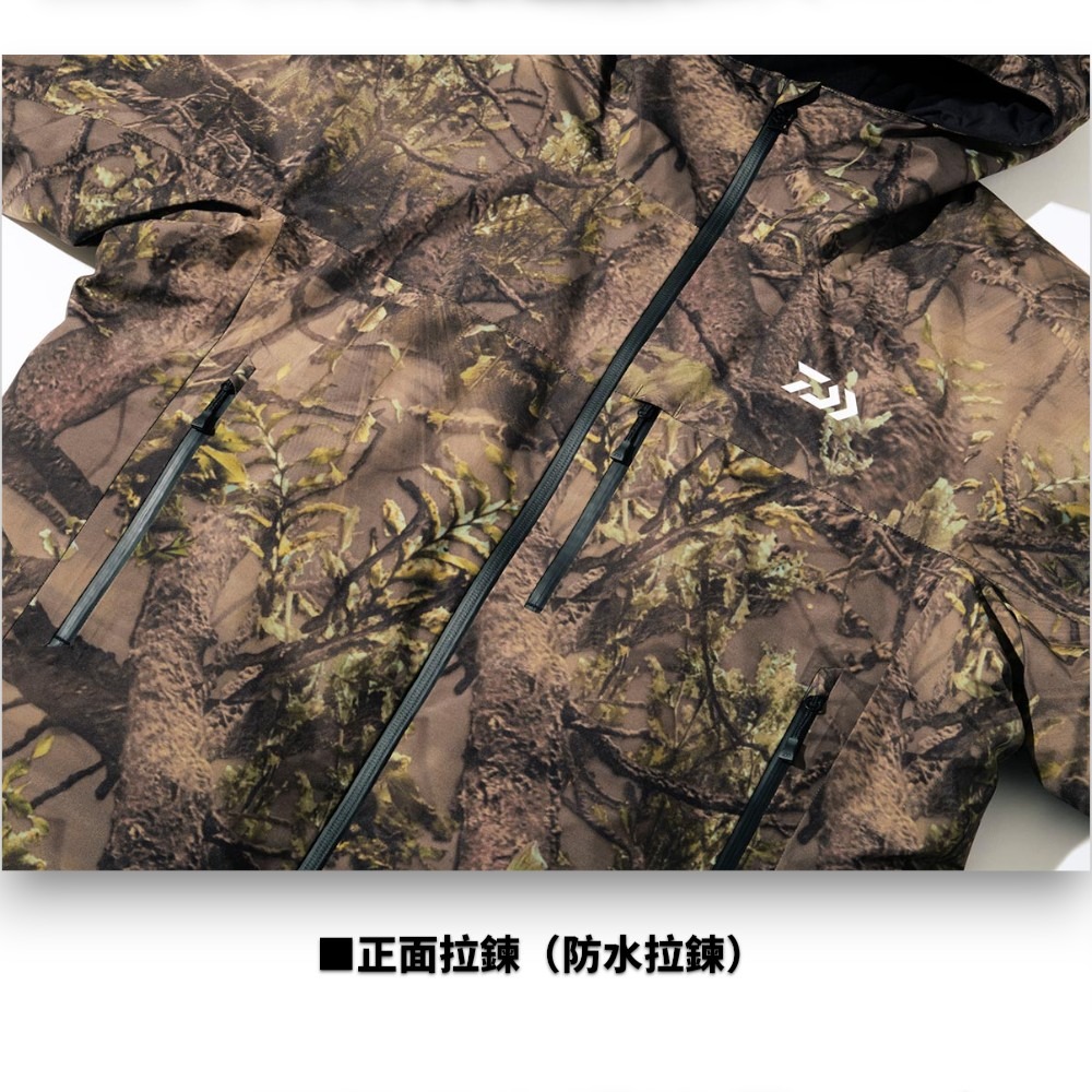 中壢紅海釣具 【DAIWA】DW-1725J GORE-TEX EXTRA LOFT 黑色冬季保暖外套-細節圖6