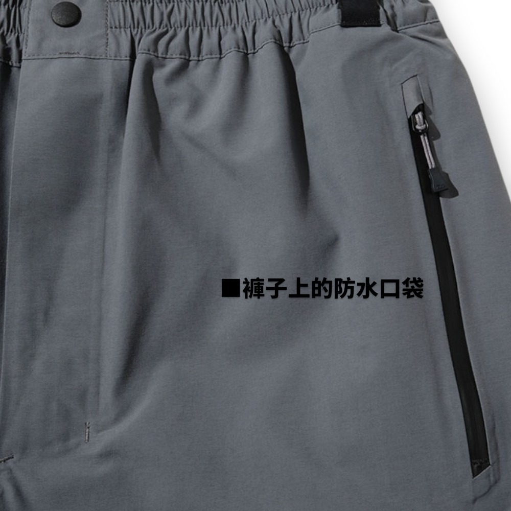 中壢紅海釣具【DAIWA】 DW-1825 GORE-TEX COMBI-UP 黑色冬季保暖釣魚套裝 (25年秋冬款)-細節圖10