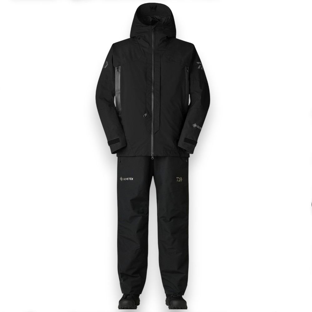 中壢紅海釣具【DAIWA】 DW-1825 GORE-TEX COMBI-UP 黑色冬季保暖釣魚套裝 (25年秋冬款)-規格圖11