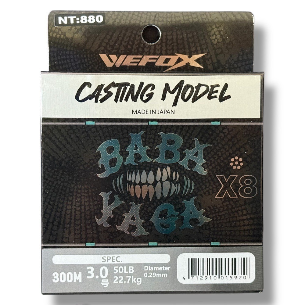 中壢鴻海釣具 【WEFOX】BABAYAGA X8 150/300/600M 8股 8本編 PE線  船釣 遠投 小搞搞-規格圖11