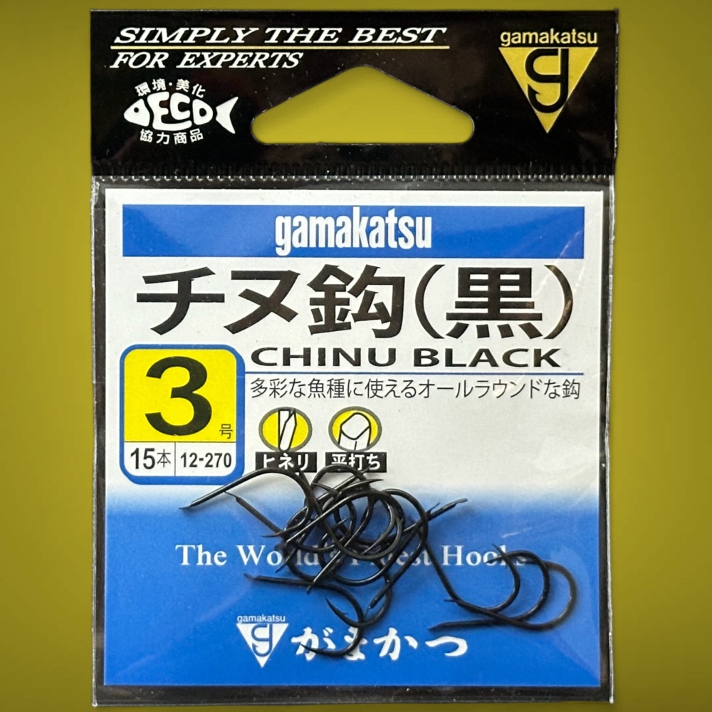 紅海釣具企業社《gamakatsu》チヌ（黑　ヒネリ）千又鉤 黑鯛鉤  磯釣鉤 魚鉤-細節圖4