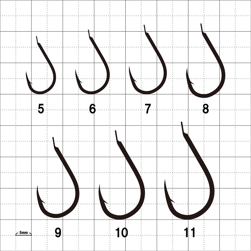 紅海釣具企業社《gamakatsu》チヌ（黑　ヒネリ）千又鉤 黑鯛鉤  磯釣鉤 魚鉤-細節圖11