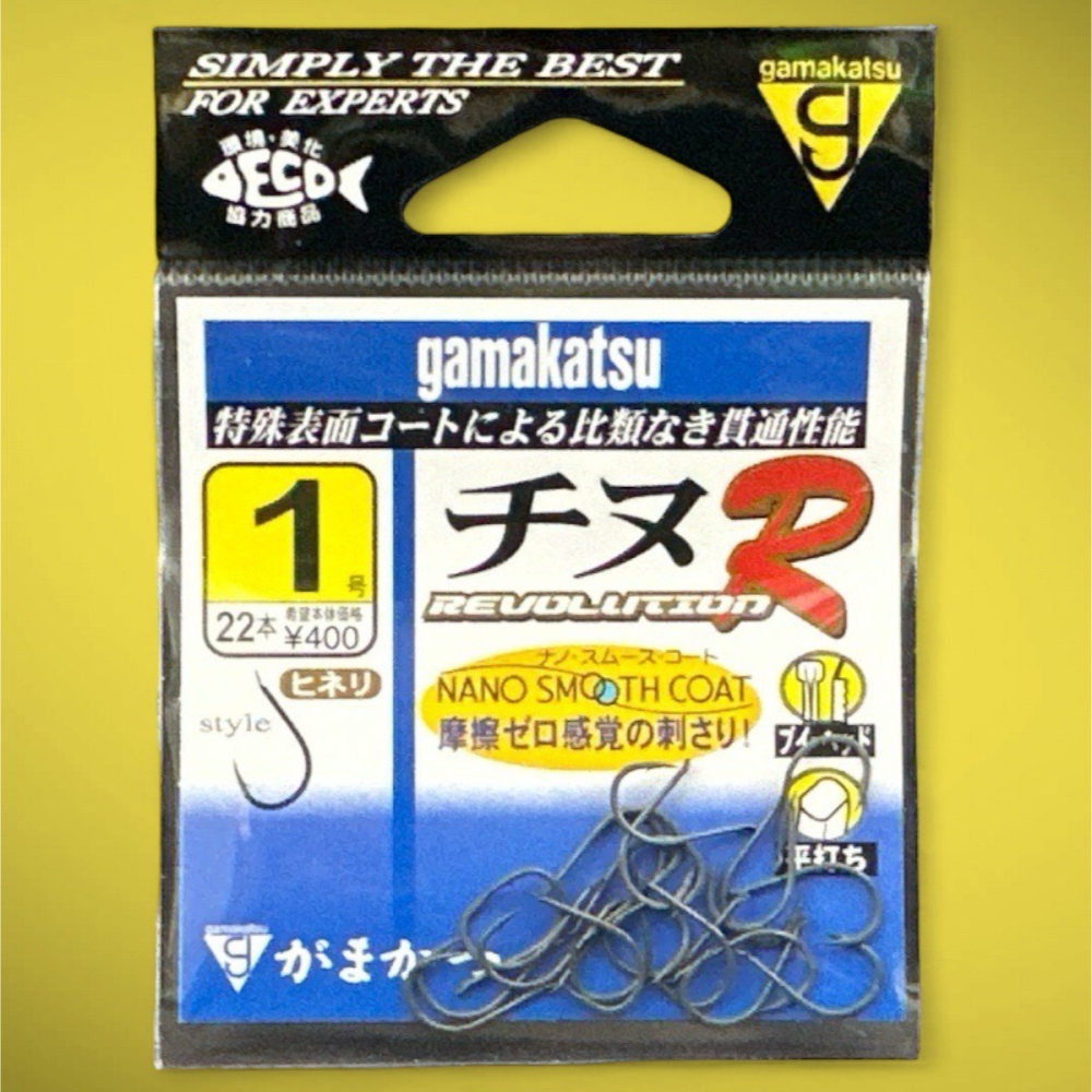 鴻海釣具企業社《gamakatsu》チヌR 黑鯛鉤 磯釣鉤 魚鉤 海釣鈎 磯鈎 日本原裝 千又R-細節圖2