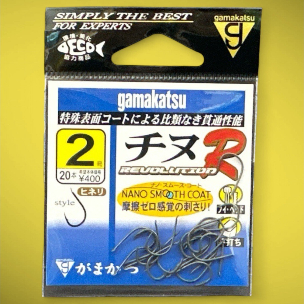 鴻海釣具企業社《gamakatsu》チヌR 黑鯛鉤 磯釣鉤 魚鉤 海釣鈎 磯鈎 日本原裝 千又R-細節圖3