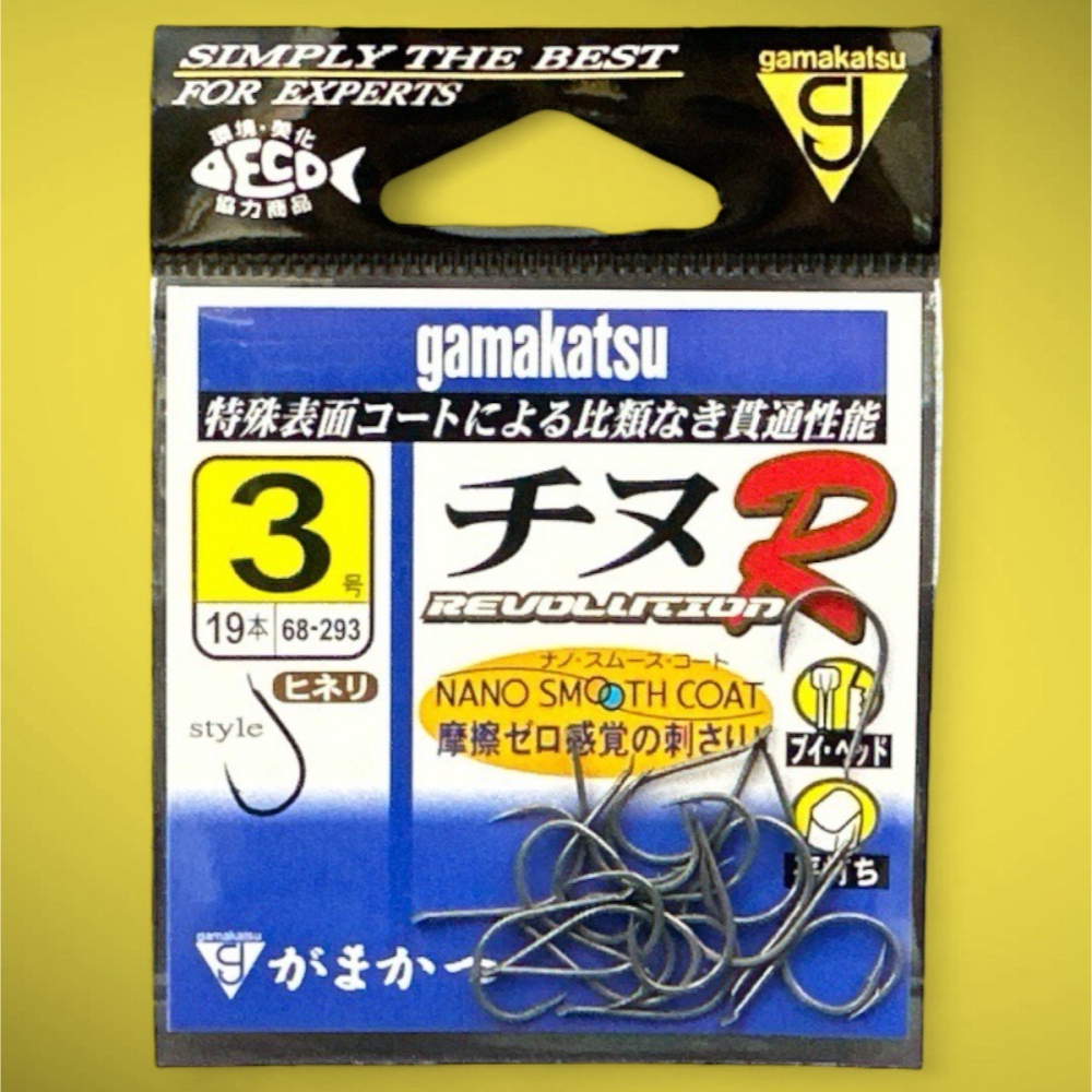 鴻海釣具企業社《gamakatsu》チヌR 黑鯛鉤 磯釣鉤 魚鉤 海釣鈎 磯鈎 日本原裝 千又R-細節圖4