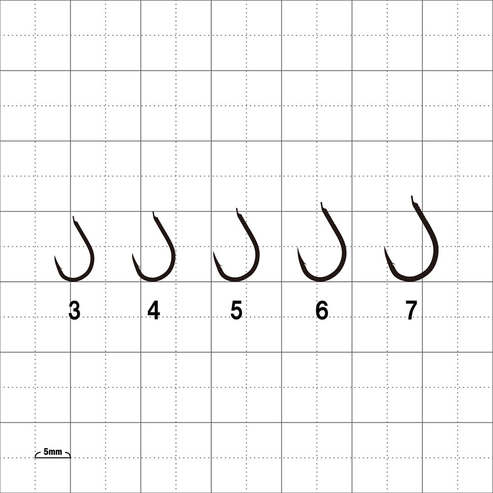 中壢鴻海釣具【gamakatsu】競技口太 半倒鈎 有倒鈎 粉紅鈎 南極蝦色 海釣鉤 魚鉤 磯鈎 黑白毛釣鉤 磯釣鉤-細節圖5