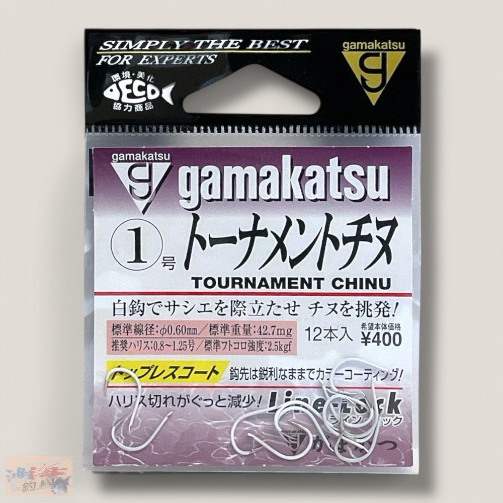 紅海釣具企業社 【gamakatsu】トナメトチヌ 有倒鈎 半倒鈎 磯釣鉤 魚鉤 釣魚 海釣鉤 魚鉤 磯鈎-規格圖9
