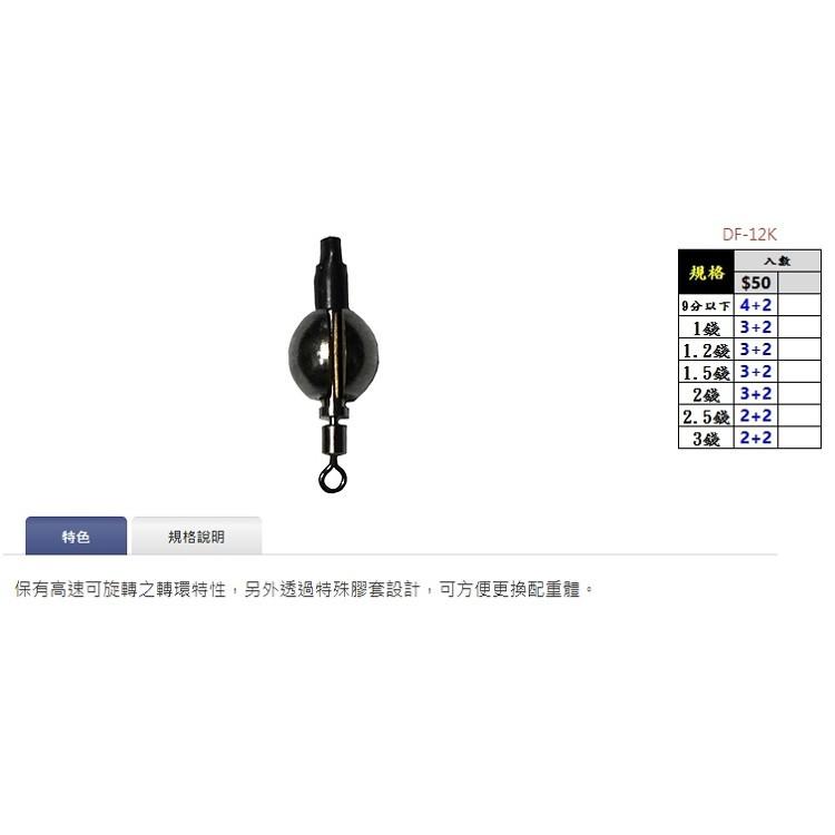 紅海釣具企業社《達輝》高速方便銅錘 高速 方便銅錘 銅錘 釣魚配件 釣魚零配件-細節圖2