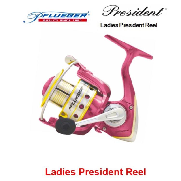 (紅海釣具企業社) LADY PRESIDENT SPIN REEL 粉紅鑽紡車捲線器 (款式很多~內詳)-細節圖2