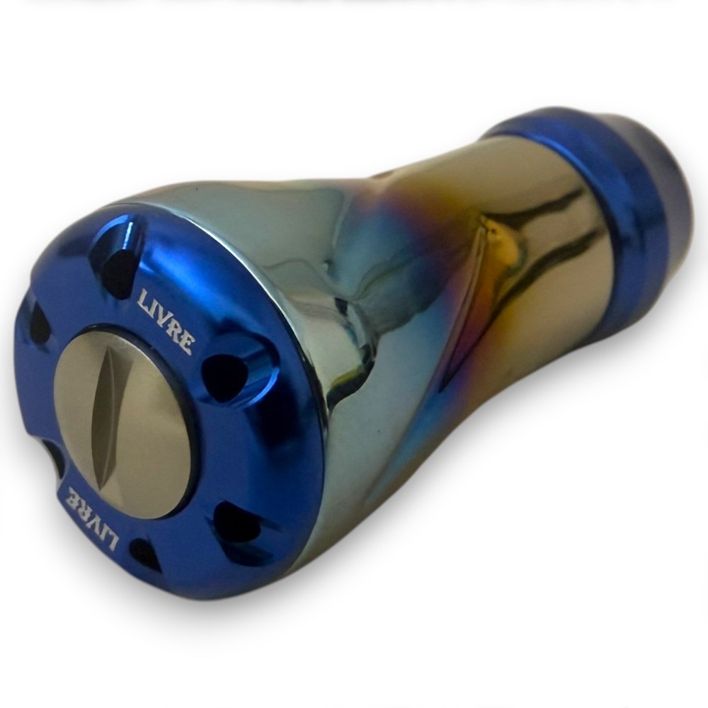 中壢紅海釣具【LIVRE】 f（フォルテ）系列  日本製-捲線器改裝鈦合金握丸(1入) SHIMANO＆DAIWA-細節圖8