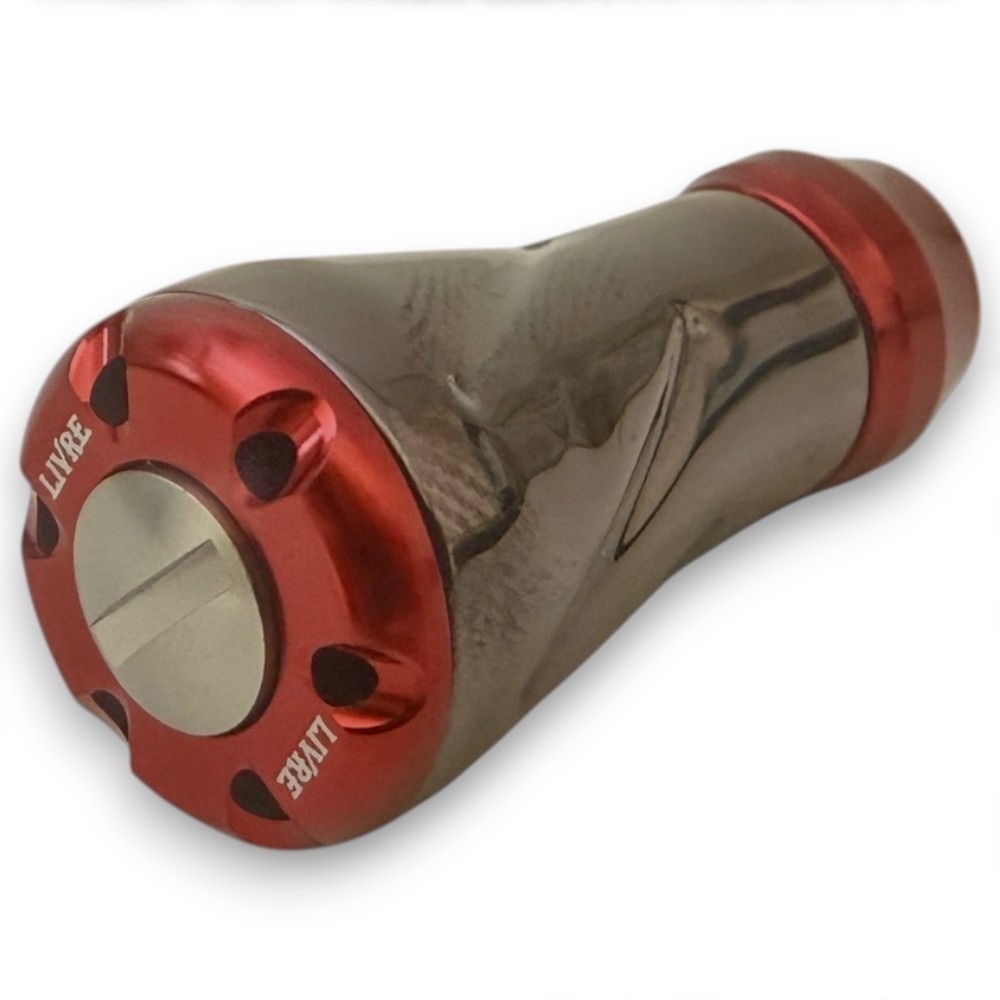 中壢紅海釣具【LIVRE】 f（フォルテ）系列  日本製-捲線器改裝鈦合金握丸(1入) SHIMANO＆DAIWA-細節圖11