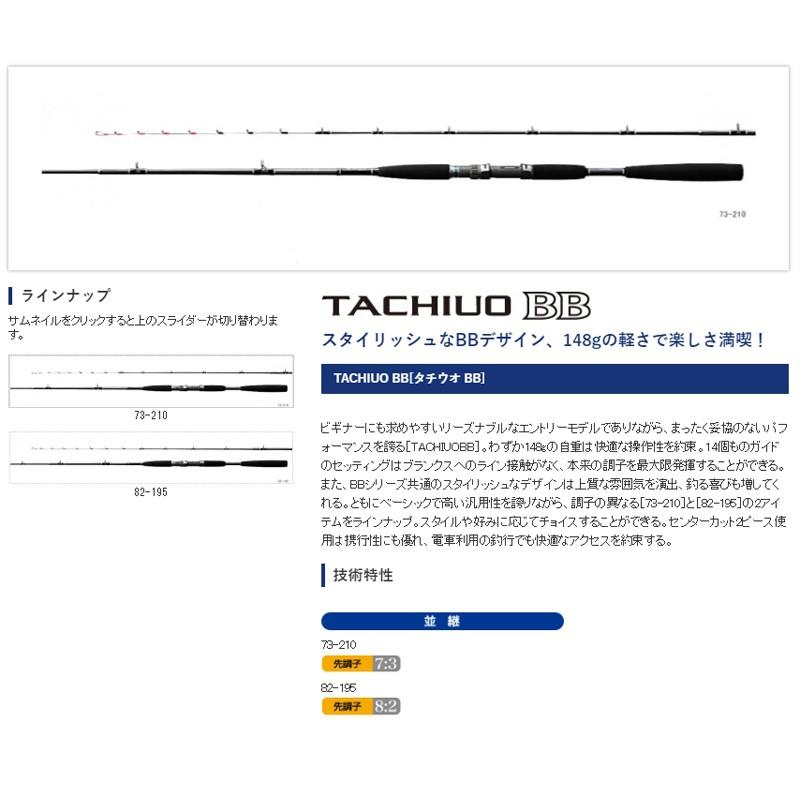 (鴻海釣具企業社) 《SHIMANO》TACHI BB 82-195 天亞 船竿-細節圖3