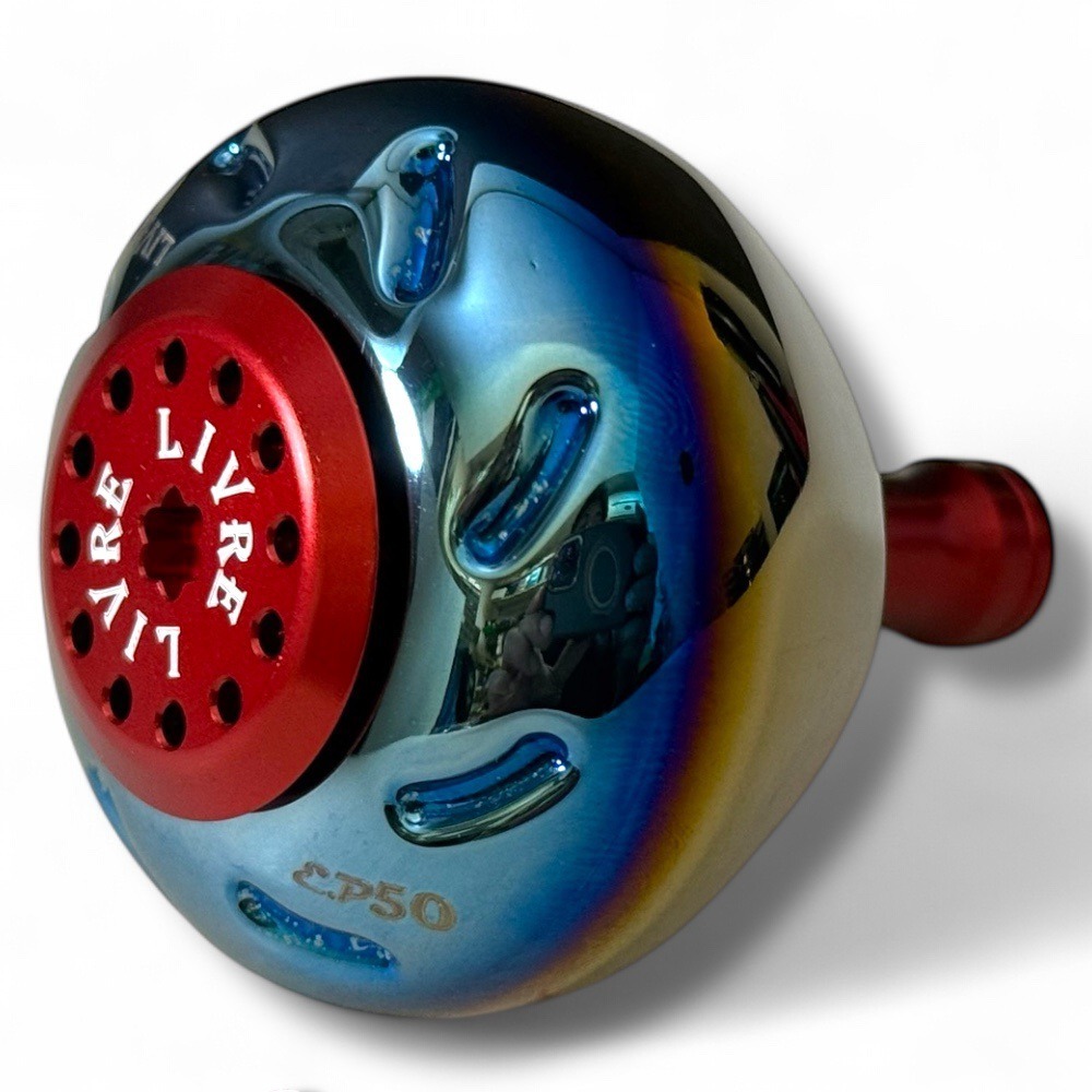 中壢紅海釣具【LIVRE】日本改裝握丸 EP50 大物捲線器 電動捲線器 手把改裝 捲線器改裝握丸-細節圖4