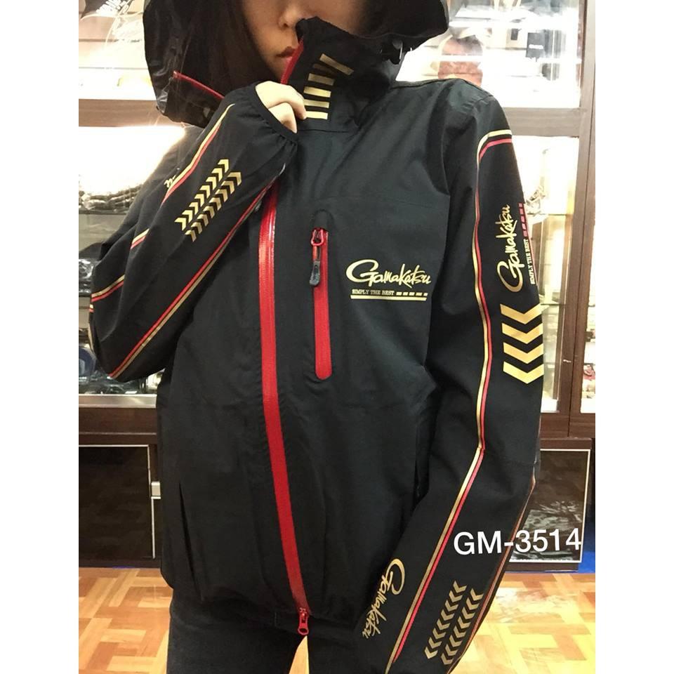 鴻海釣具企業社 《gamakatsu》GM-3514 釣魚套裝 四季款 雨衣套裝 防暴雨衣 風衣外套-細節圖6