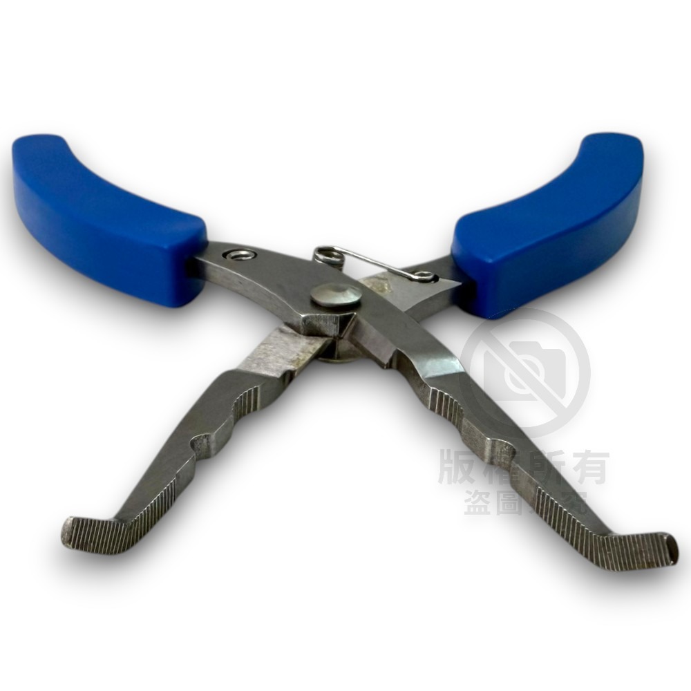 【中壢紅海釣具】 不銹鋼 6 彎嘴鉗#CW686-6 脫鉤夾 脫鉤鉗-細節圖6