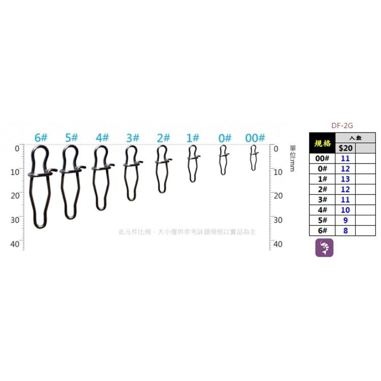 鴻海釣具企業社《達輝》新強力別針(速扣) (尺寸款式~內詳)-細節圖2