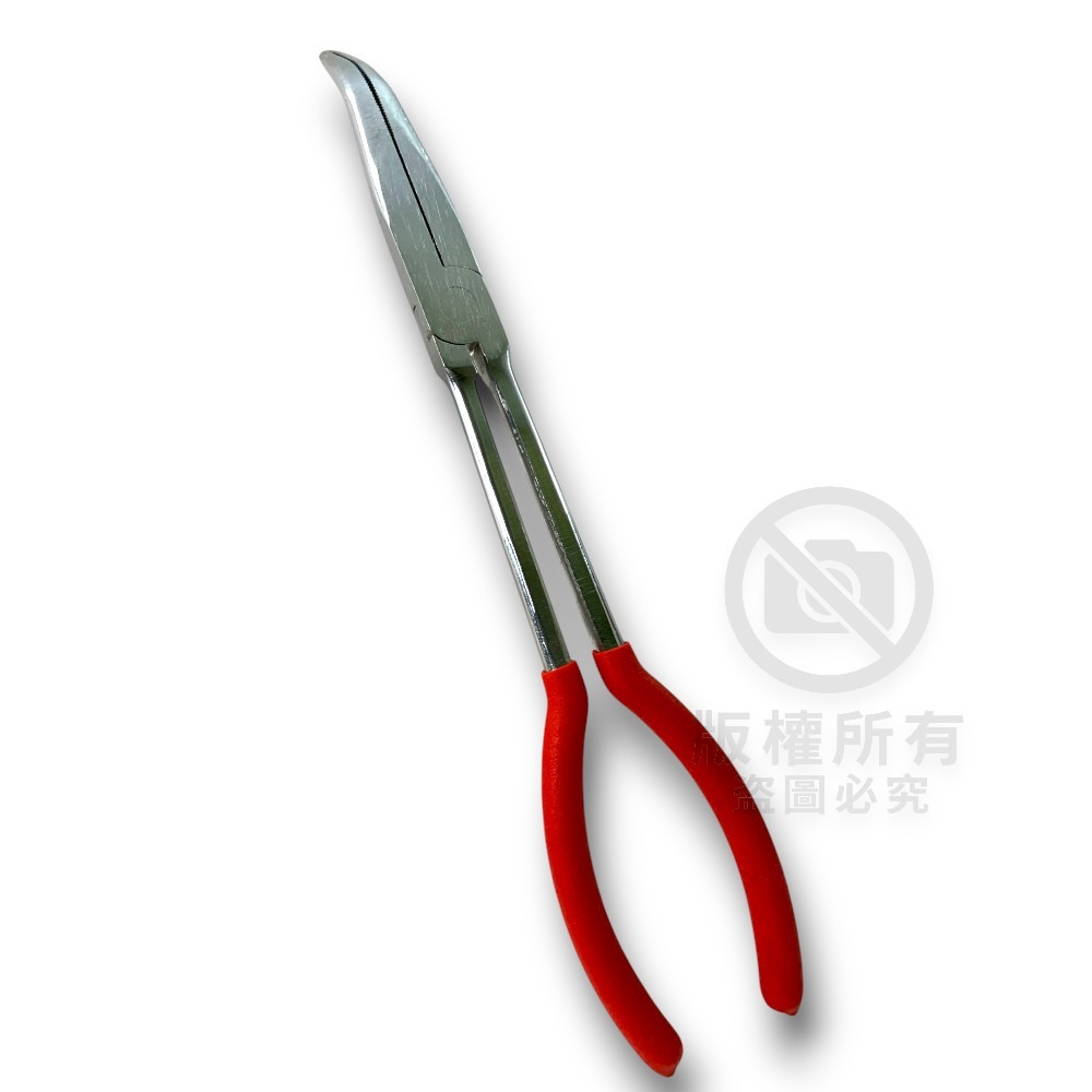 中壢紅海釣具 11高級彎嘴鉗#CW646-11RD 脫鉤鉗-細節圖3