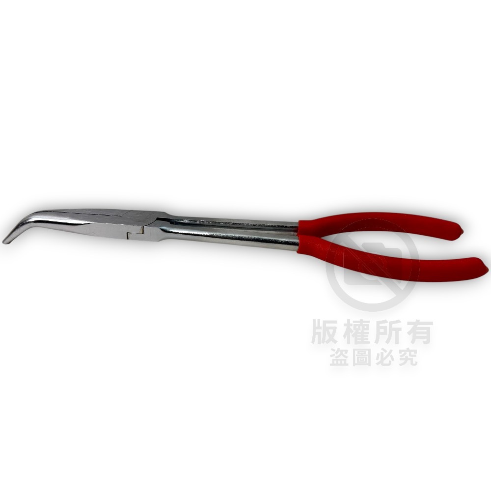中壢紅海釣具 11高級彎嘴鉗#CW646-11RD 脫鉤鉗-細節圖4