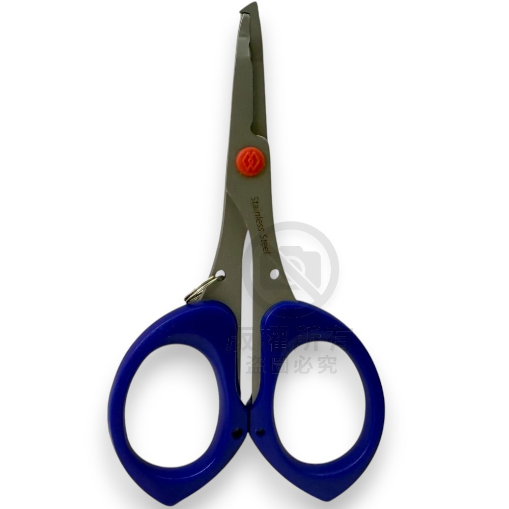 【中壢紅海釣具】CK016  4吋路亞鉗剪刀 (高級不銹鋼) 10cm-細節圖3