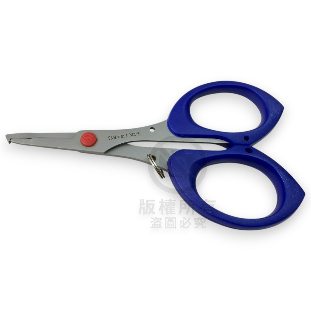 【中壢紅海釣具】CK016  4吋路亞鉗剪刀 (高級不銹鋼) 10cm-細節圖5