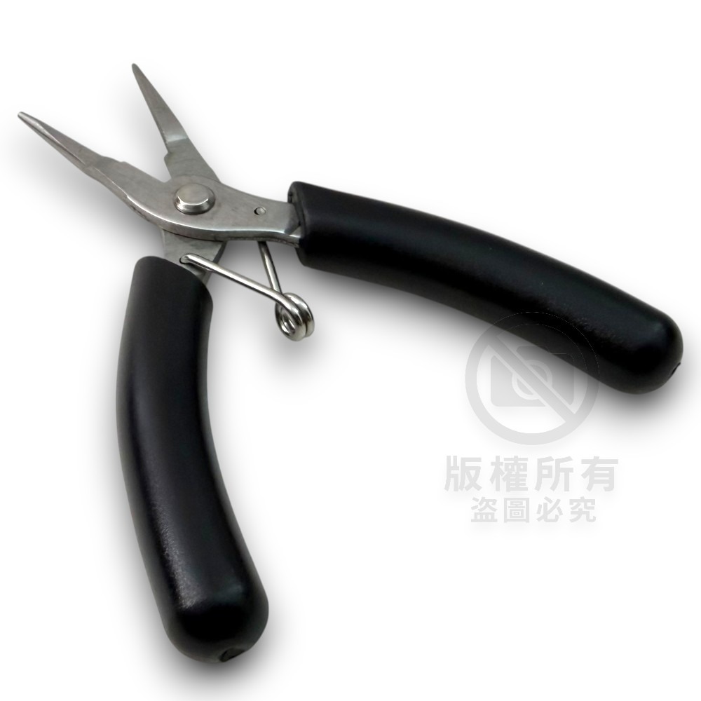【中壢紅海釣具】不銹鋼4.5迷你尖嘴鉗#CW681-45 脫鉤鉗-細節圖7