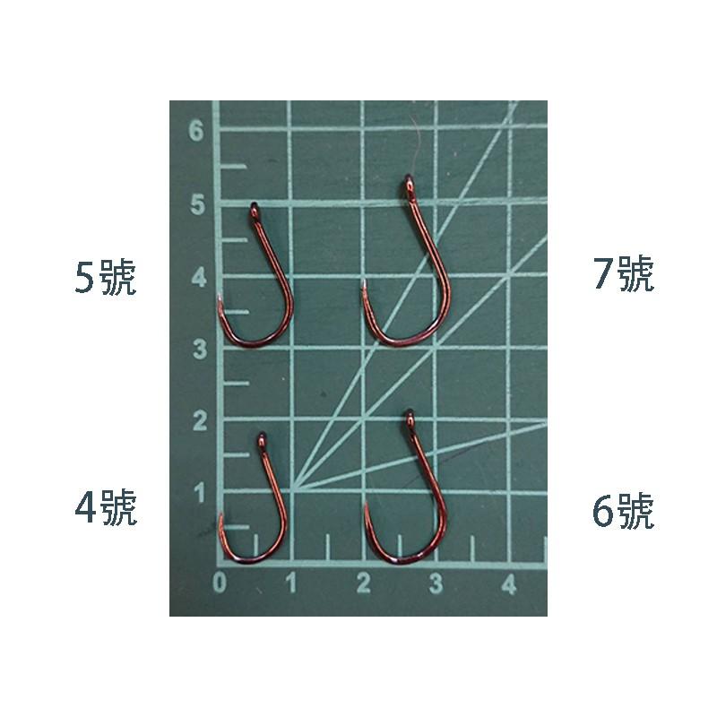 鴻海釣具企業社《HARiMitsu》管付チヌスレ (40)NSB 烏鰡專用 無倒鈎 戰鬥池 池釣 魚勾 魚鉤 釣鉤-細節圖6