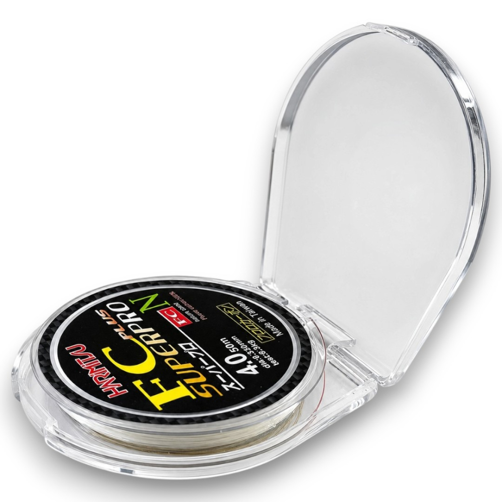 中壢紅海釣具【HARiMitsu】SUPER PRO FC PLUS 碳線 50M 卡夢線 磯釣 船釣 前導線 氟碳線-細節圖3